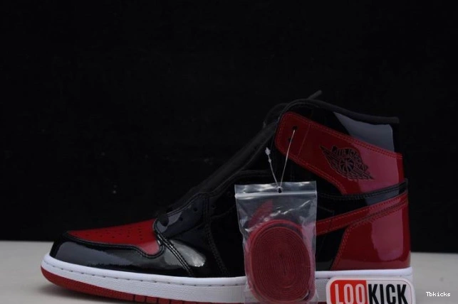 Rep TBK 1 Jordan Bred 555088-063 Patent Air High OG 0822